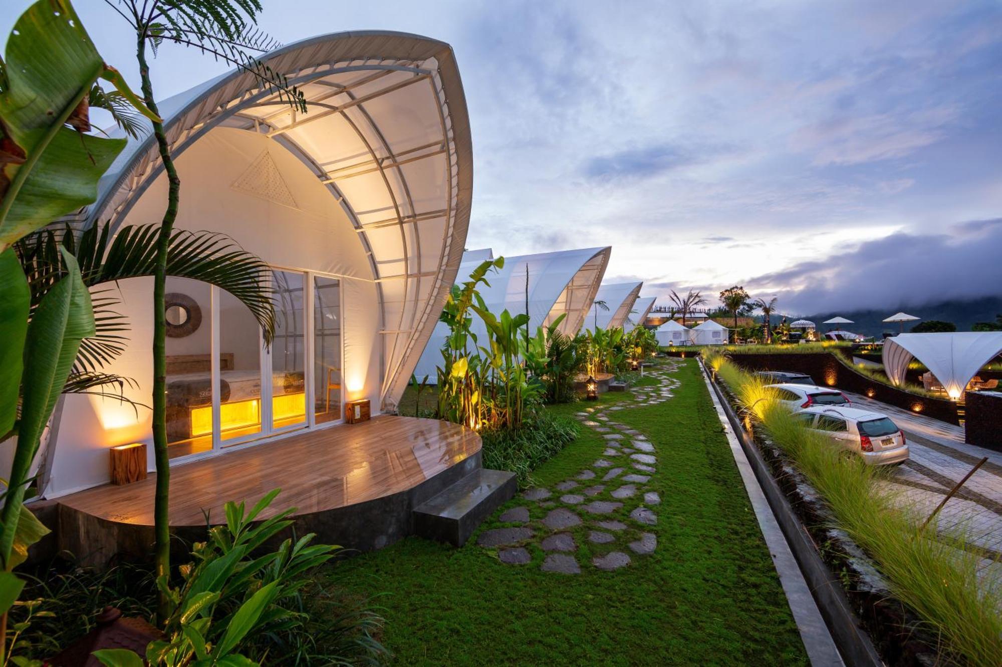 The Dewi Kintamani Luxury Glamping And Natural Hotspring Экстерьер фото