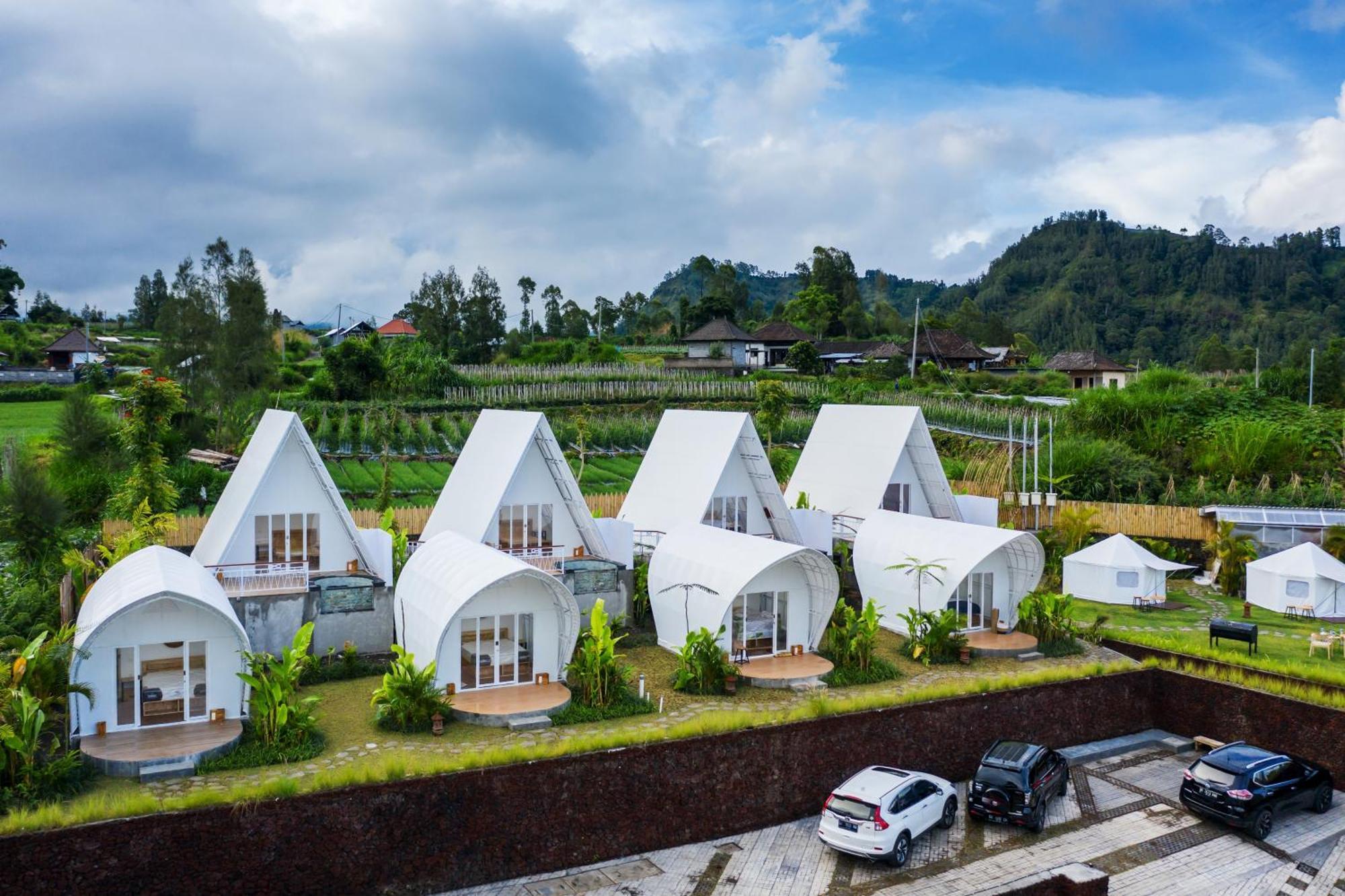 The Dewi Kintamani Luxury Glamping And Natural Hotspring Экстерьер фото