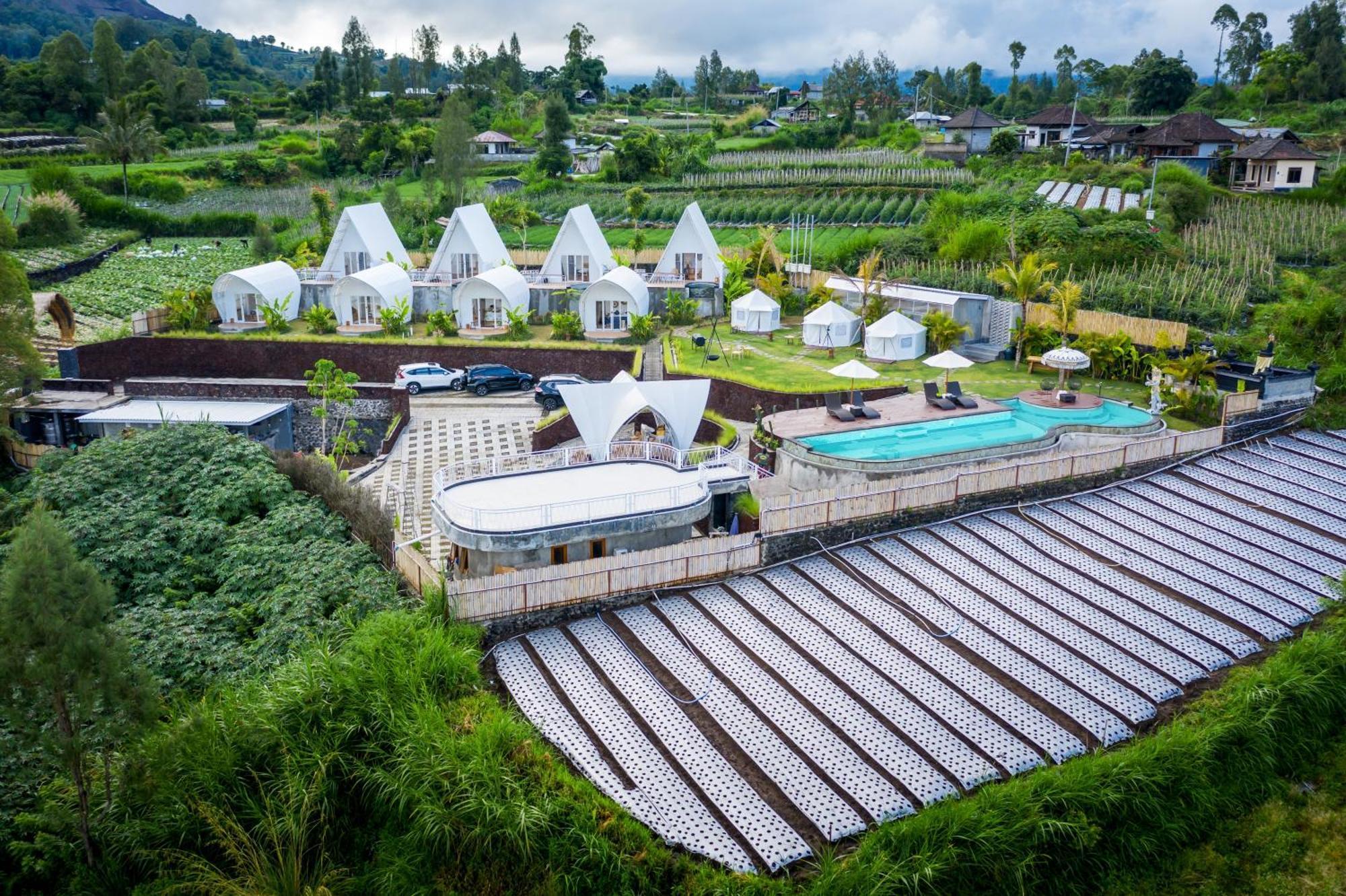 The Dewi Kintamani Luxury Glamping And Natural Hotspring Экстерьер фото
