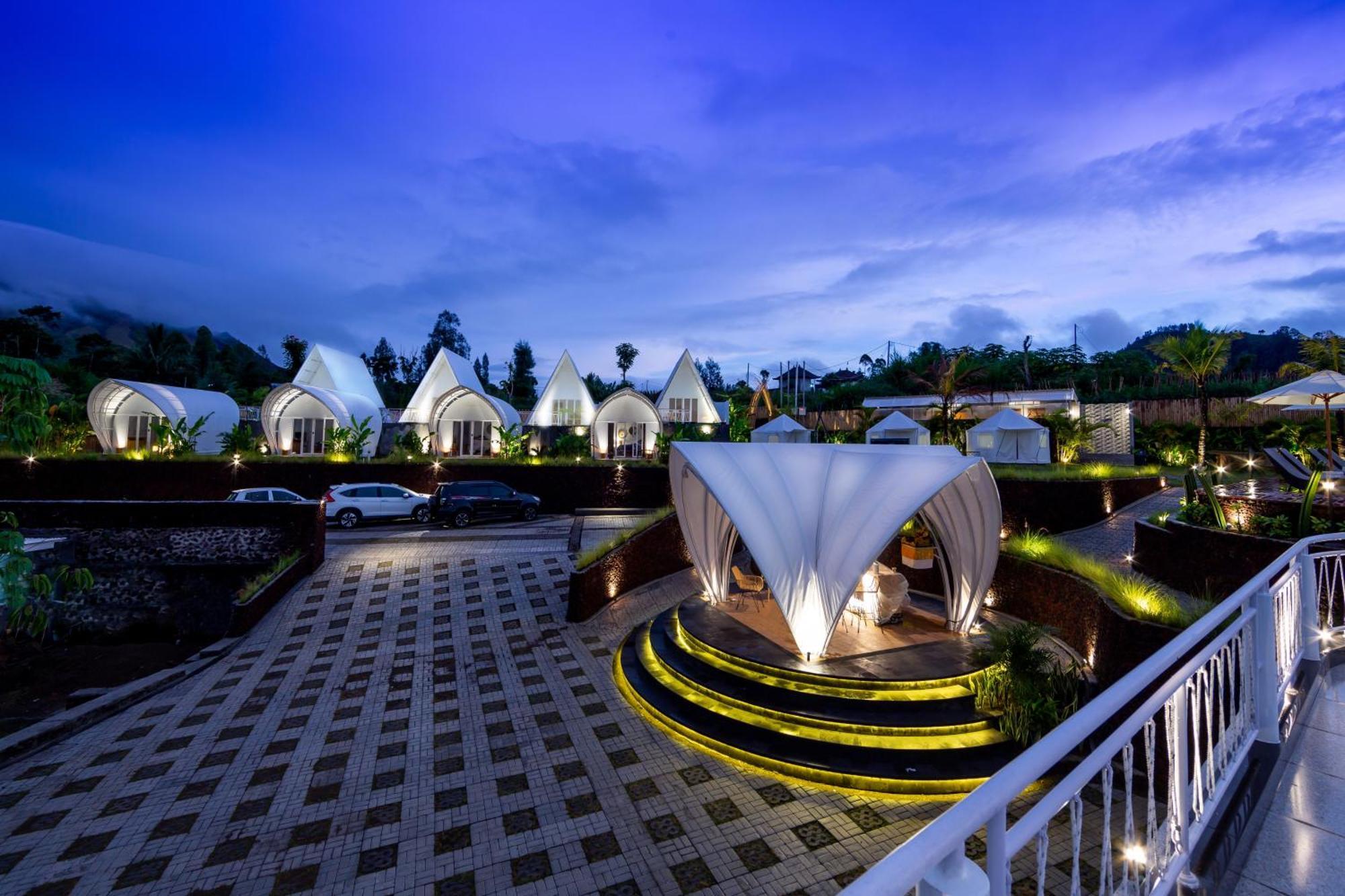 The Dewi Kintamani Luxury Glamping And Natural Hotspring Экстерьер фото