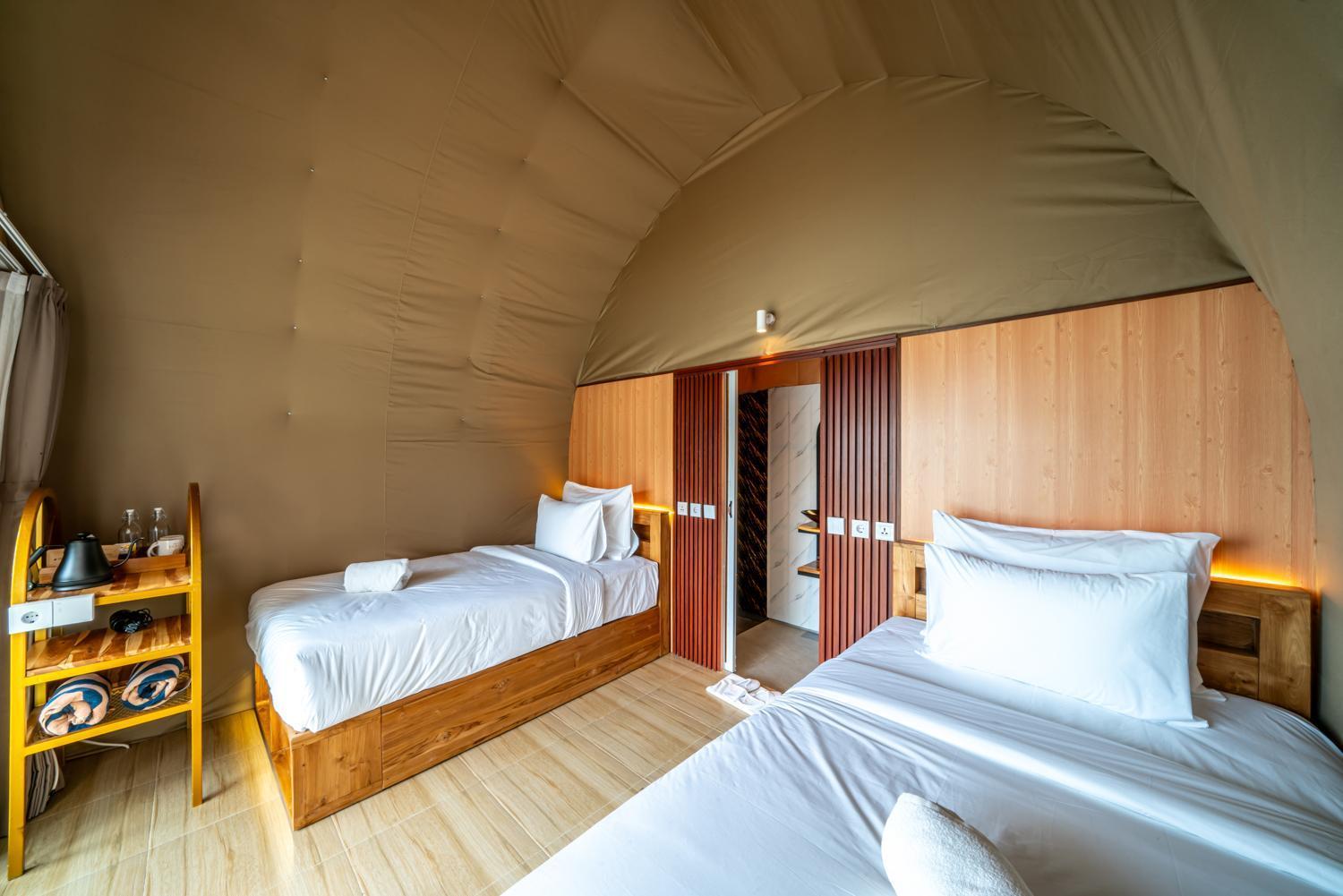 The Dewi Kintamani Luxury Glamping And Natural Hotspring Экстерьер фото
