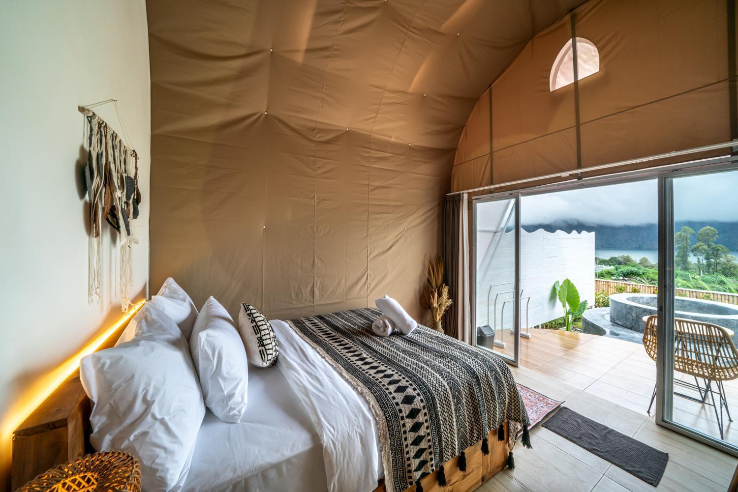 The Dewi Kintamani Luxury Glamping And Natural Hotspring Экстерьер фото