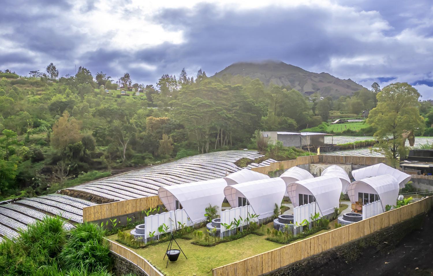 The Dewi Kintamani Luxury Glamping And Natural Hotspring Экстерьер фото