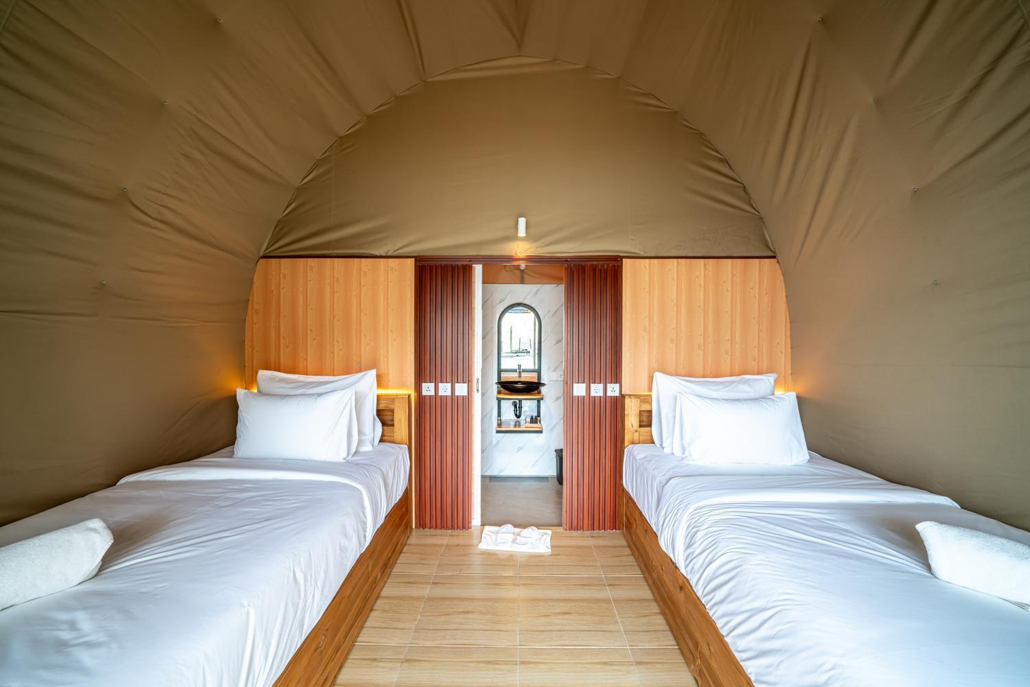 The Dewi Kintamani Luxury Glamping And Natural Hotspring Экстерьер фото